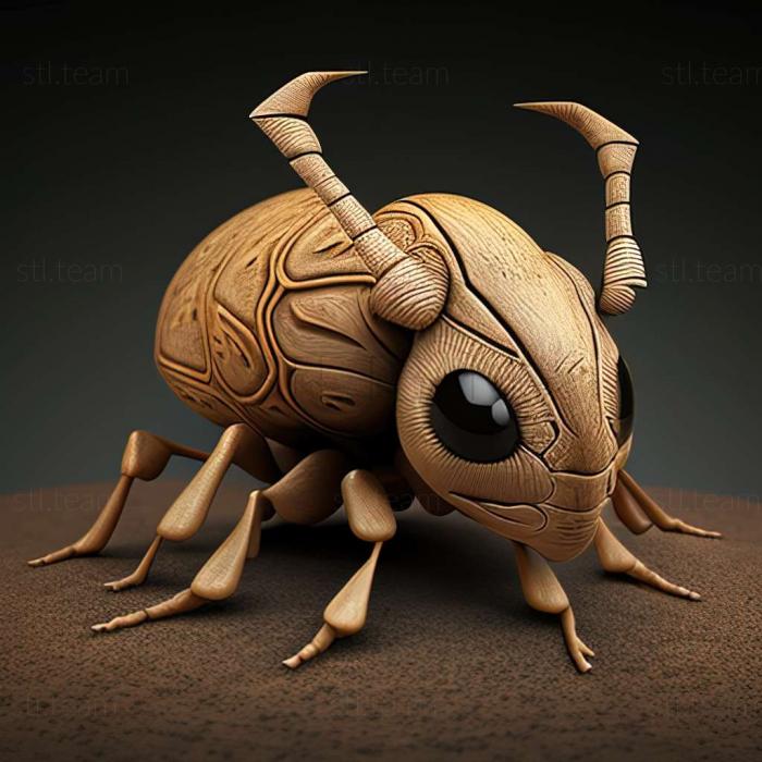 3D модель Pheidole morrisii (STL)